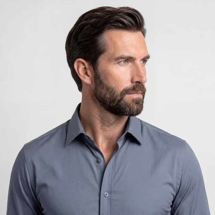 Chemise Infroissable à Coupe Ajustée – Image 8