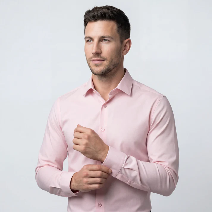 Chemise Infroissable à Coupe Ajustée – Image 10