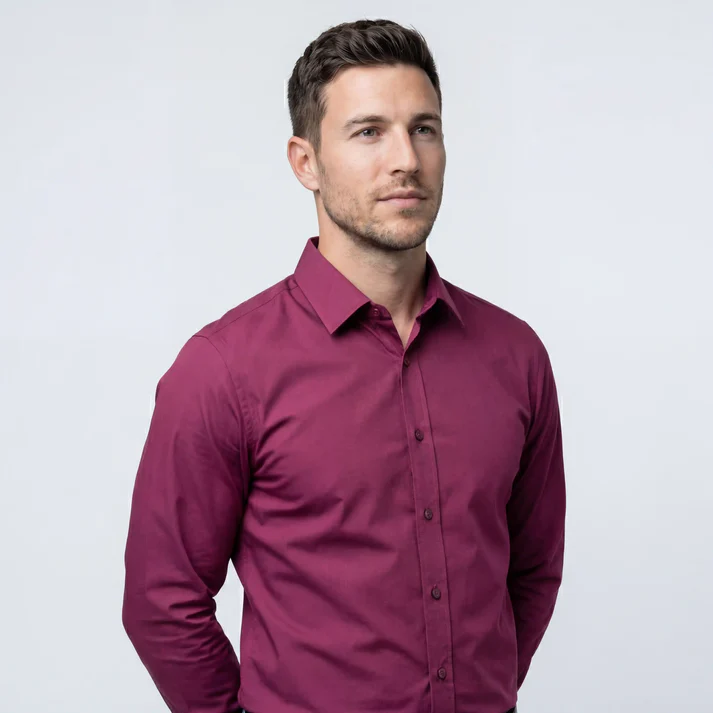 Chemise Infroissable à Coupe Ajustée – Image 11
