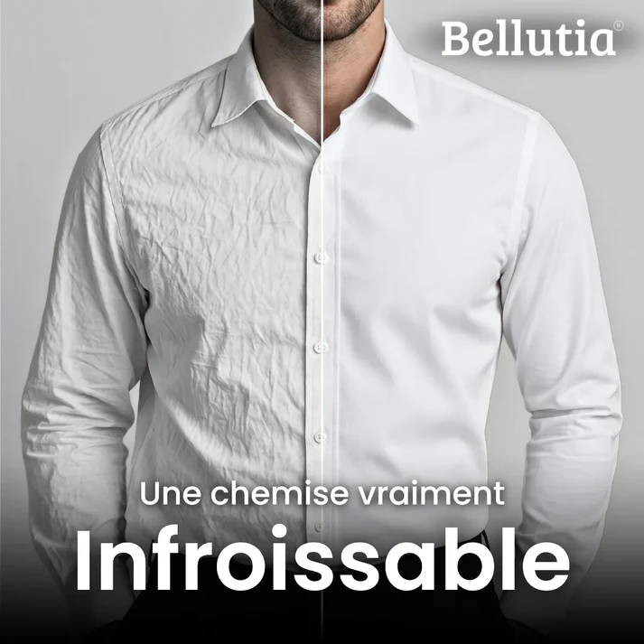 Chemise Infroissable à Coupe Ajustée – Image 2